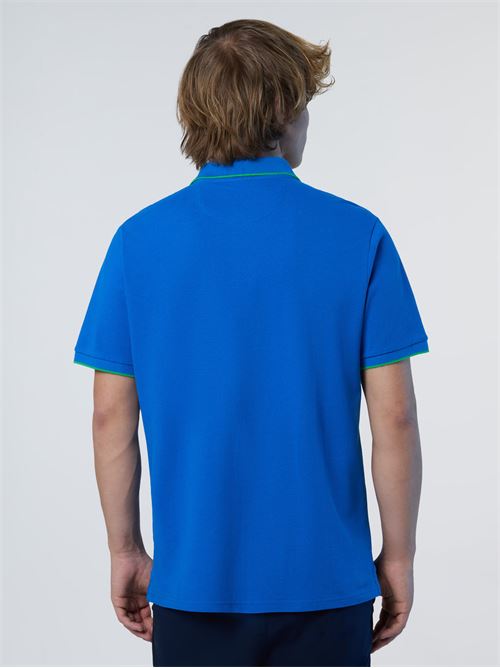 POLO SHORT SLEEVE COLLAR W/STRIPED IN CONTRAST NORTH SAILS | 692452/0760